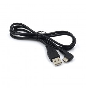 usb 2.0 to type- c angle male charger cable