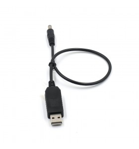 usb2.0 male to dc5.5*2.1 mm male step up cable