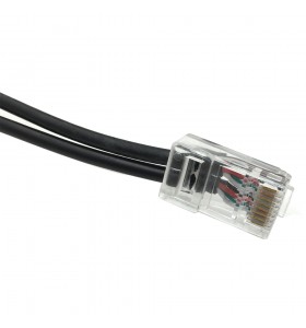 RJ45 to 2 3.5mm stereo male splitter cable