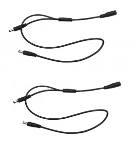 dc5.5*2.5 female to 2 dc5.5*2.5 male splitter cable