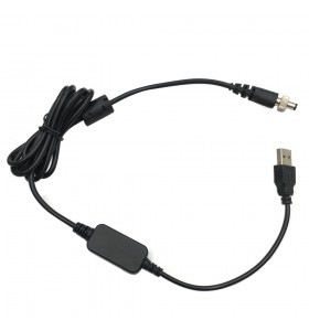 usb 5v to 12v dc5525 male with thread and SR step up cable