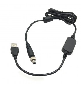 usb 5v to 12v dc5525 male with thread and SR step up cable