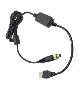 usb 5v to 12v dc5525 male with thread and SR step up cable