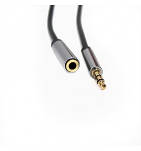 3.5mm audio male to female stereo aux cable