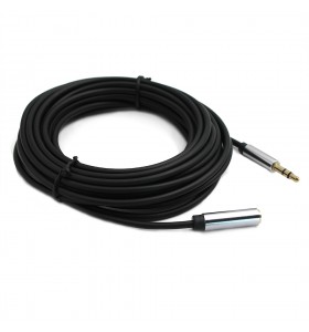 3.5mm audio male to female stereo aux cable