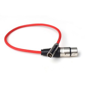 40cm 16'' Mini XLR Male to XLR Female Audio Cable for BLACKMAGIC Pocket 4K/6K Camera Video Assist