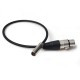 40cm 16'' Mini XLR Male to XLR Female Audio Cable for BLACKMAGIC Pocket 4K/6K Camera Video Assist