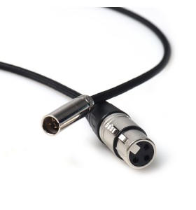40cm 16'' Mini XLR Male to XLR Female Audio Cable for BLACKMAGIC Pocket 4K/6K Camera Video Assist