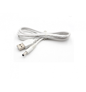 Dc 3.5 X 1.35Mm Male To Usb 2.0 A Male Connector Power Cable 1M White