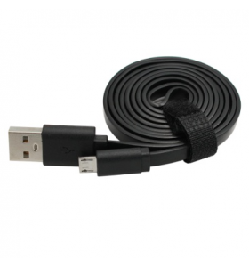 Colorful RoHS Approved 1m 24awg Flat Micro USB Cable