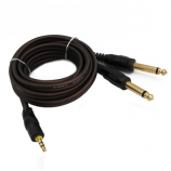 1M / 3FT 1/4 Jack 6.35mm Male to Male Electric Guitar mono audio cable