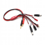 5 in 1 RC Multi-function Lipo Battery Multi Charger Charging Cable with JST XT60 Fuftaba DC Plug
