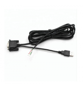 USB A to DB 9-pin Serial Adapter Cable with Thumbscrew Connectors with PL2302 Chip
