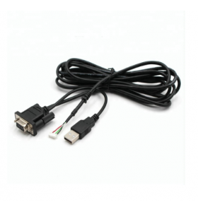 USB A to DB 9-pin Serial Adapter Cable with Thumbscrew Connectors with PL2302 Chip