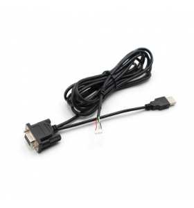 USB A to DB 9-pin Serial Adapter Cable with Thumbscrew Connectors with PL2302 Chip