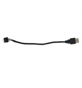 USB to Dupont 4 Pin 2.54mm HSG Connector Cable Jumper Wire 20cm
