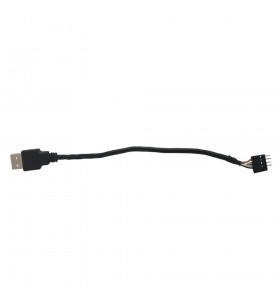 USB to Dupont 4 Pin 2.54mm HSG Connector Cable Jumper Wire 20cm