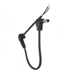 dc angle d  male to open end cable 