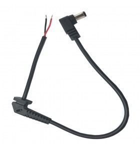 dc angle d  male to open end cable 