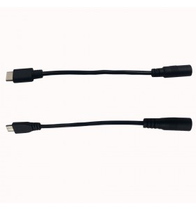 dc5.5*2.1 female to Type-c cable