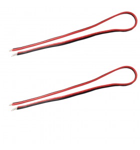 Power cable with 2*tinned  UL 2468 red black color