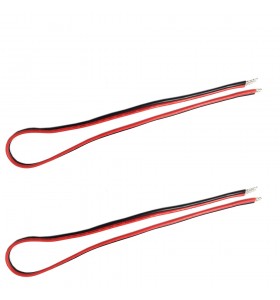 Power cable with 2*tinned  UL 2468 red black color