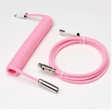 5PIN male Mini XLR  to Type-c metal Pink White wire and usb metal to 5pin Mini XLR female Pink White wire cable set + silver connector