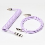 Metal shell usb type c coil cable custom keyboard cable with mini xlr coil charging cable magnetic