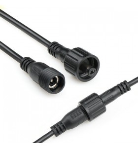 dc5.5*2.1mm male to female waterproof cable