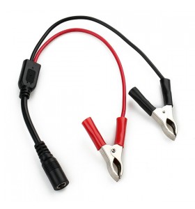  dc5.5*2.5mm female to Crocodile clip cable 