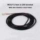 dc5.5*2.1mm to 250 terminal metal cable Flexible Spring Metal Braided Spring Metal dc cable