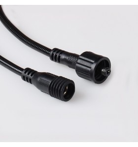 dc jack pin 2.5mm*5.5mm male connector metal spring braided cable for camera