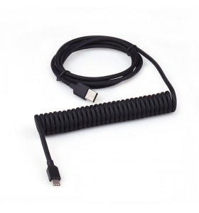 type c spring spiral usb cable mechanical keyboard coiled cable coiled type c usb mechanical cable